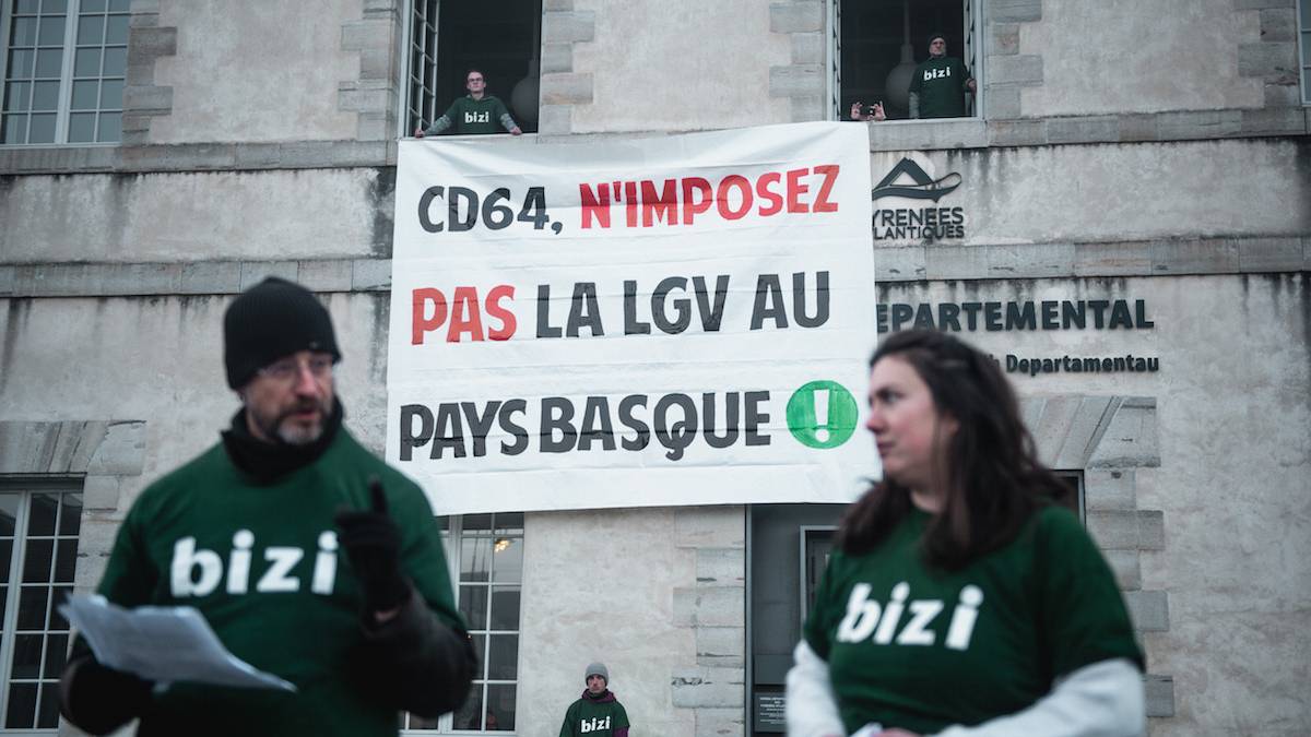 AHTaren «arazo ekologiko, sozial eta demokratikoa» aztertzeko hitzaldia antolatu dute Urruñan