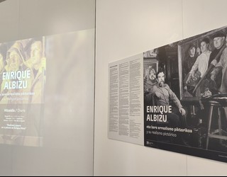 Enrique Albizu margolaria eta bere obra sakonago ezagutzeko bisita gidatua antolatu dute