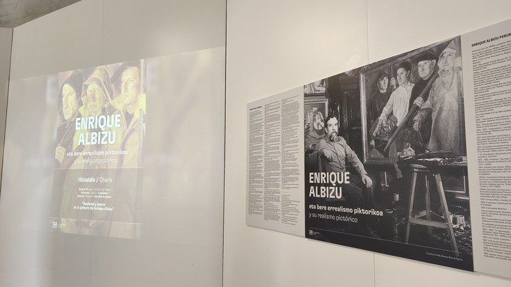 Enrique Albizu margolaria eta bere obra sakonago ezagutzeko bisita gidatua antolatu dute