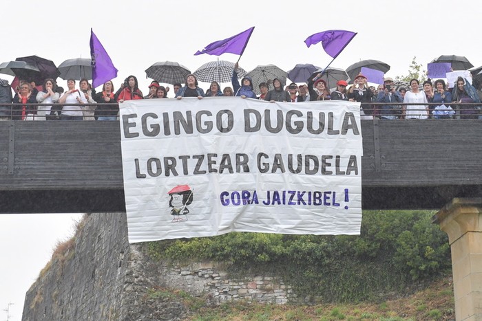 "Aldaketarako ausardia" galdegin du Jaizkibel konpainiak "jakina den gatazkaren amaiera luza ez dadin"