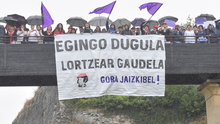 "Aldaketarako ausardia" galdegin du Jaizkibel konpainiak "jakina den gatazkaren amaiera luza ez dadin"