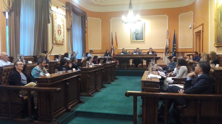 Oposizioaren mozio bete dator azaroko irungo Udalbatza 