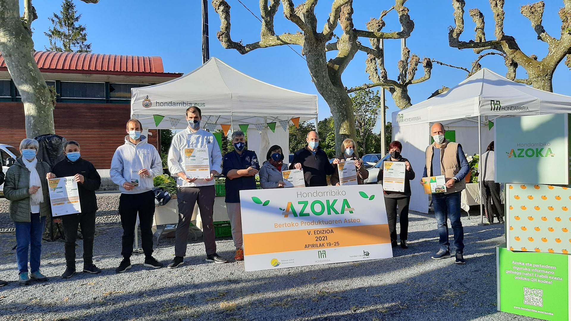 Hondarribiako Udalak, baserritarrek eta ostalariek indarrak bildu dituzte Bertako Produktuaren V. Astean 
