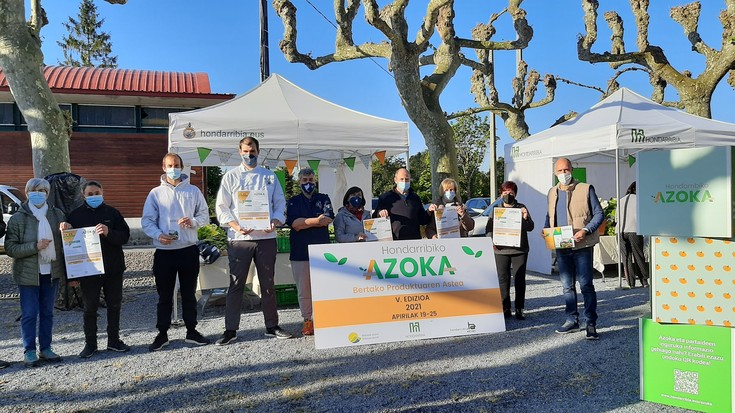 Hondarribiako Udalak, baserritarrek eta ostalariek indarrak bildu dituzte Bertako Produktuaren V. Astean 