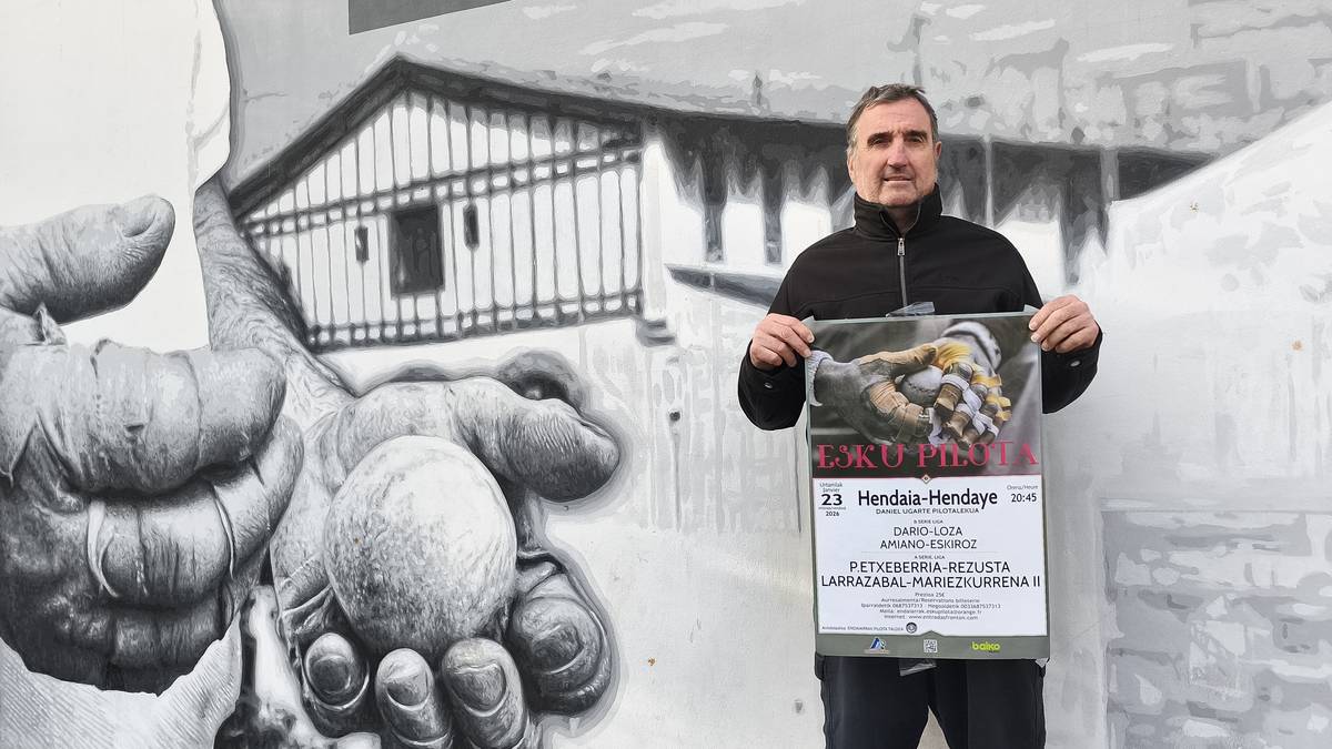 Mikel Larralde: «Unai Amiano Hendaiara ekartzea ezinbesteko baldintza jarri genuen Bixintxotako pilota jaialdirako»