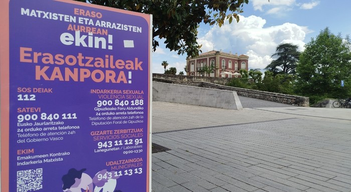 Indarkeria matxistaren aurkako arreta-zerbitzua aktibatuko dute Hondarribiko inauterietan, eta urte osoko ekitaldi nagusietan