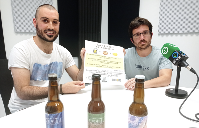HIGER BEER: «Herriko taberna batera joan eta gure garagardoa edaten ari direla ikustea pizgarri handia da»