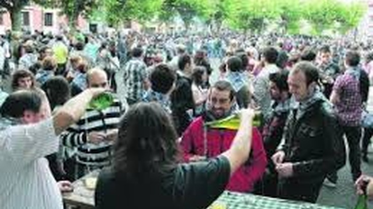 Sagardo eguna gaur Irunen, elkartasunez Txotx! 