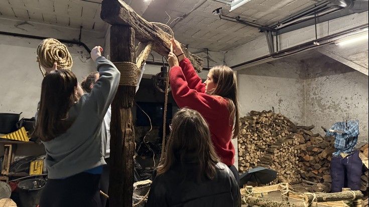 Lide Igoa: “Berezia da Olentzero eguna, emozio desberdin anitz bizitzen direlako egunean zehar”