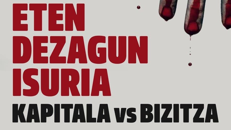 Laneko istripuen isuria eten dezaten aldarrikatzeko kontzetrazioa deitu dute San Juan plazan 