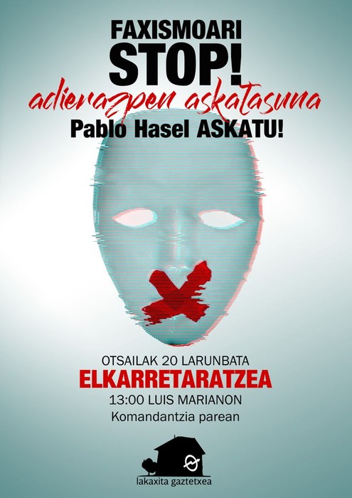 Adierazpen askatasunaren alde, mobilizazioa