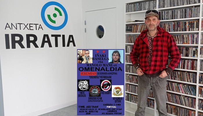 Anti-Regimen taldearen oihartzunek hartuko dute Tunk aretoa omenaldi festibal batekin