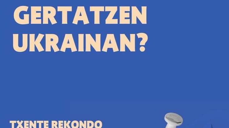 "Zer gertatzen ari da Ukranian?" hitzaldia Irungo Hazia Kultur elkartean