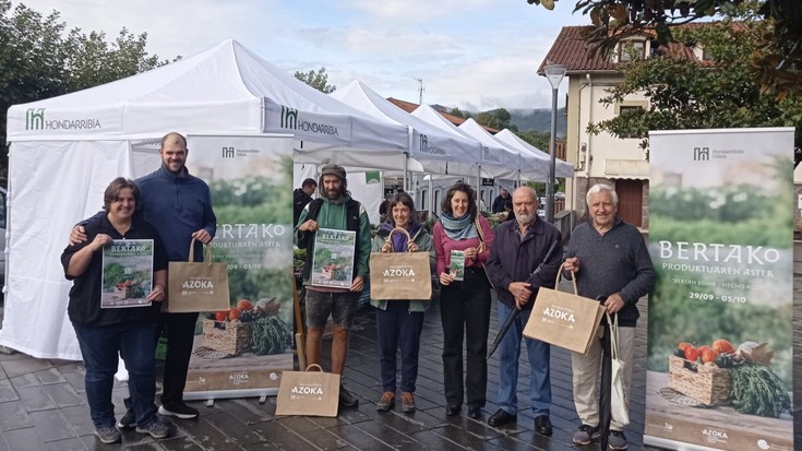 Ekonomia egin eta osasungarri elikatzeko, bertakoaren aldeko apustua egiten dute Hondarribian