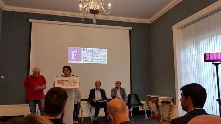 Biktimak eta preso zein iheslariak izanen ditu Foro Sozialak lehentasun datozen hilabeteetan 