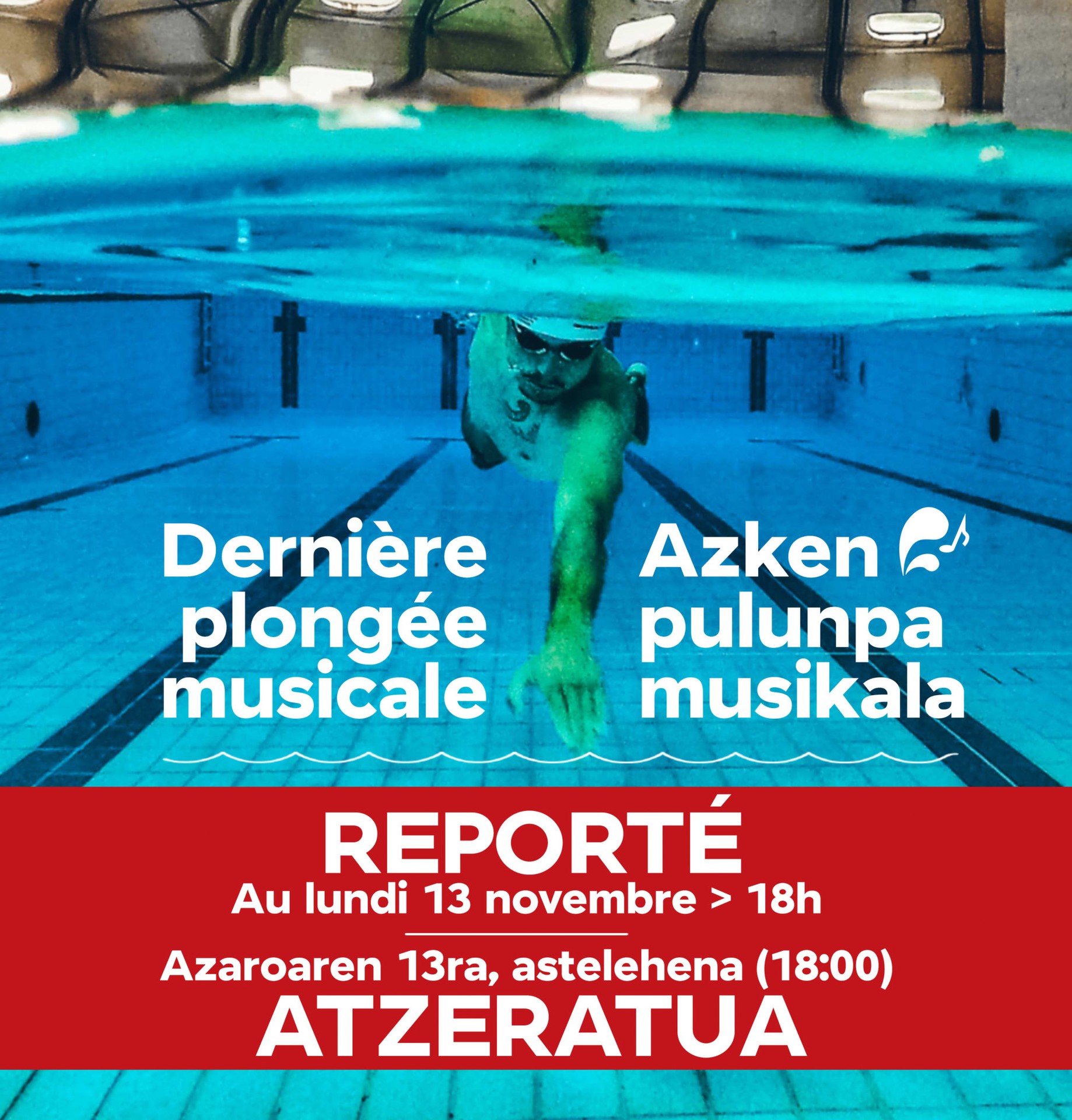 Irandatz igerilekuari azken agurra emateko gaualdia gibelatu egin dute