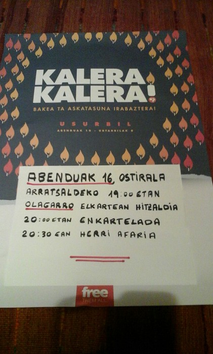 Kalera dinamika Hondarribian