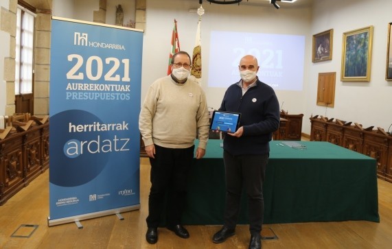 Hondarribiko udal gobernu jeltzaleak 24,6M€-ko udal aurrekontu proposamena egin du 2021erako