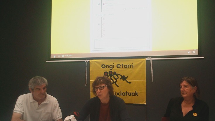 Errefuxatuen eskubideak errespeta daitezela aldarrikatuko du Ongi Etorri Errefuxiatuak plataformak Santiago zubian