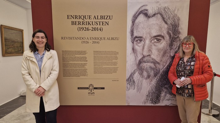 Enrique Albizuren erakusketa Amaia KZn artistaren jaiotzaren mendeurrenean