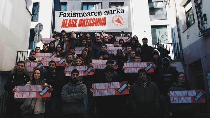 GKSk faxisten olatu erreakzionarioari aurre egiteko deia luzatu du
