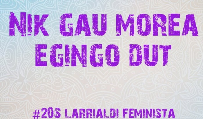 Feminizidioen aurkako plaza bilakatuko da ostiralean Irungo San Juan plaza