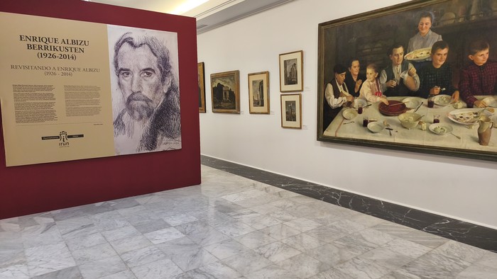 Enrique Albizuren obra berrikusteko azken bisita gidatuak Amaia KZn