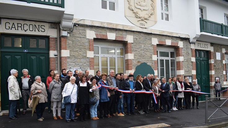 Jean Jaurès eskola taldea inaguratu dute 