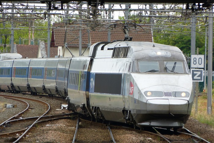 Hendaia-Paris gauez egiten zuen trena bi urtez geldirik egon ondotik, berriz ere martxan jartzeko aldarrikatu zuten atzo Baionan CGTko trenbideetako l