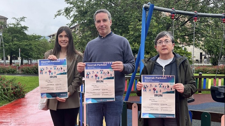 Irungo haur-parkeetan euskaraz jolasteko dinamika bueltan da martxoan