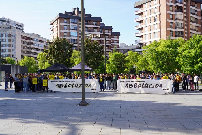 Foruzaingoek ere Aroztegiko proiektuaren kontrako mobilizazioak baketsuak izan zirela onartu dute