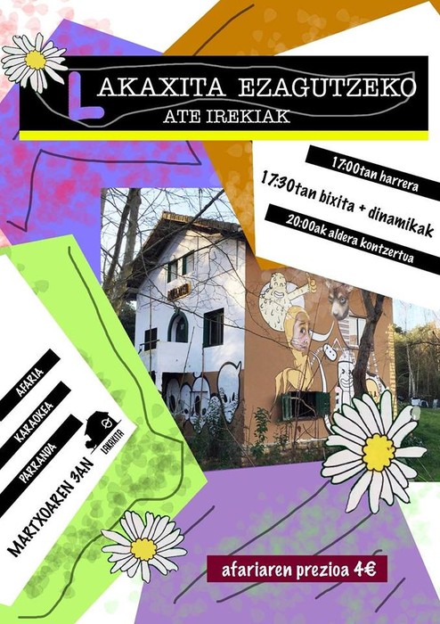 Ate iriki eguna antolatu du Lakaxita gaztetxeak