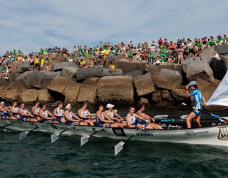 Arraun Lagunak, Orio eta Itsasoko Ama nagusitu ziren Hondarribiako estropadan
