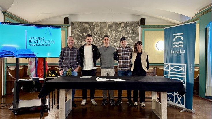 Lesakako eta Getariako udalek idazleei bideratutako sormen egonaldiak eskainiko dituzte 2026an
