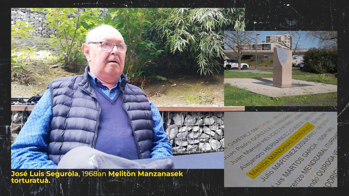 Meliton Manzanas torturatzailearen biktimei justizia eta egia zor zaielako mozioa bozkatuko da Irunen