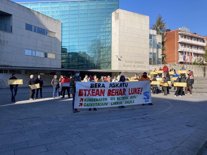 ‘Bera’ irundar presoak bizi duen egoera salatu du Sarek