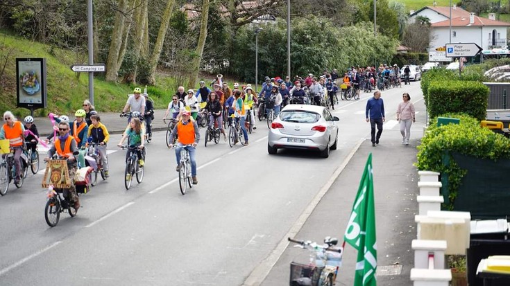 Bizikletaz mugitzea Hendaian oraino arriskutsua dela salatu dute
