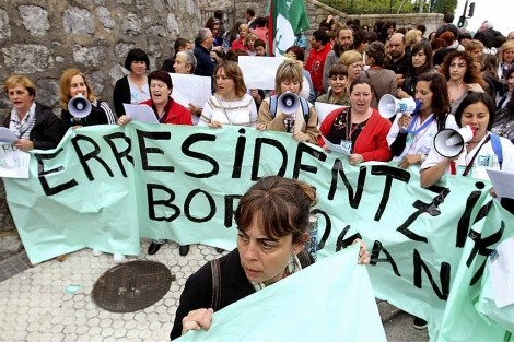 Bi greba egun berri Gipuzkoako erresidentzietan, adinekoen zaintza negozio delako