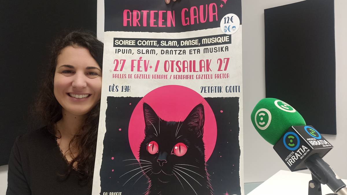 Erlaitza eskolaren aldeko "Arteen gaualdia" otsailaren 28an Hendaiako Gaztelu aretoan