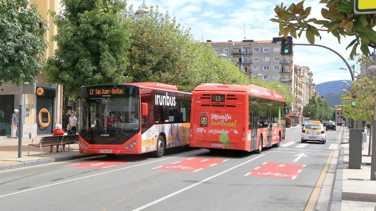 Lau greba egun deitu ditu ELAk Irunbus zerbitzuetan