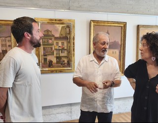 Enrique Albizu margolaria eta bere obra balioan jartzeko erakusketa antolatu dute Arma Plazan