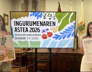Goikoerrota baserriaren geroaz blagan, eta naturaz jabetzeko tailer bailara proposatzen dute Hondarribiko Ingurumen Astean