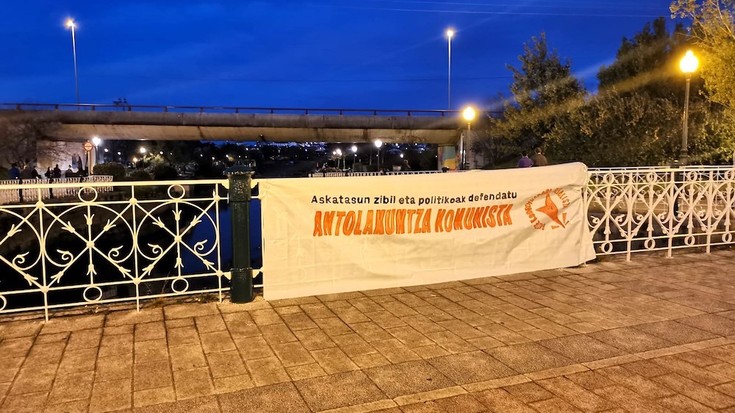 Pandemiaren logika kapitalistari aurregiteko, eta burgesiaren ofentsiba gelditzeko deia luzatu du Bidasoko GKS gazte koordinakundeak