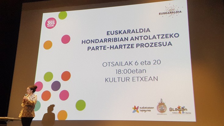 Martin Lizeaga: "Ahalik eta jende gehien biltzea dugu helburu, Euskaraldiko egunak aurrera eramateko" 