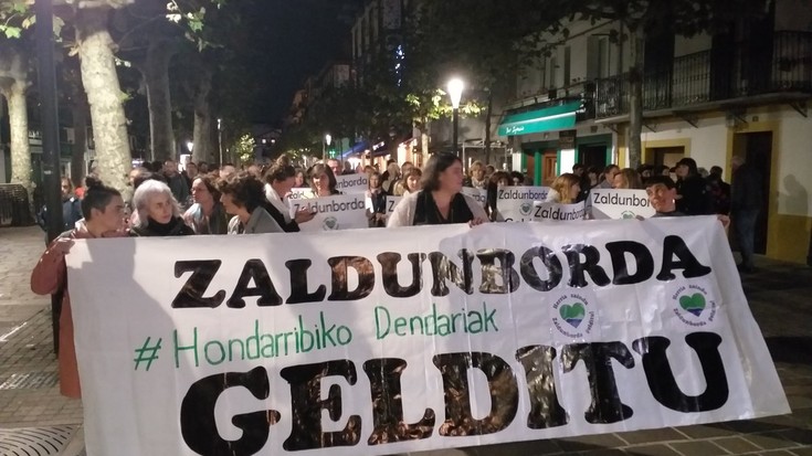Zaldunbordaren gaia jorratzeko Ez Ohiko Udalbatza eskatu du oposizioak 