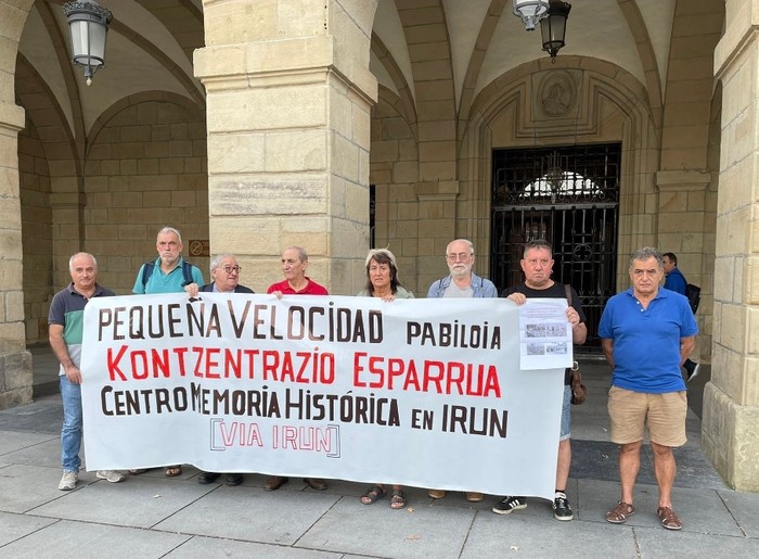 Kepa Ordoki elkarteak `Pequeña velocidad´ esparrua Memoria Demokratikoaren gune izendatzea eskatu du Ministroen Kontseiluan