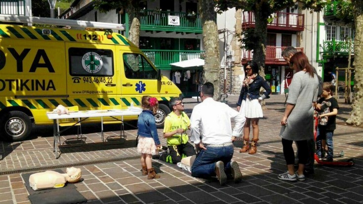 Anbulantzien presentzia handitzeko eskatu dute Sagarzazu eta Santano alkateek
