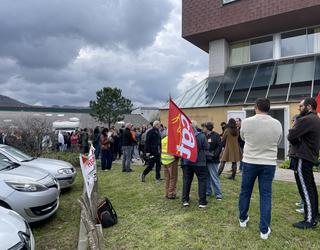 EPTA France hozgailu lantegiko 15 langile Hendaian mantentzeko planto