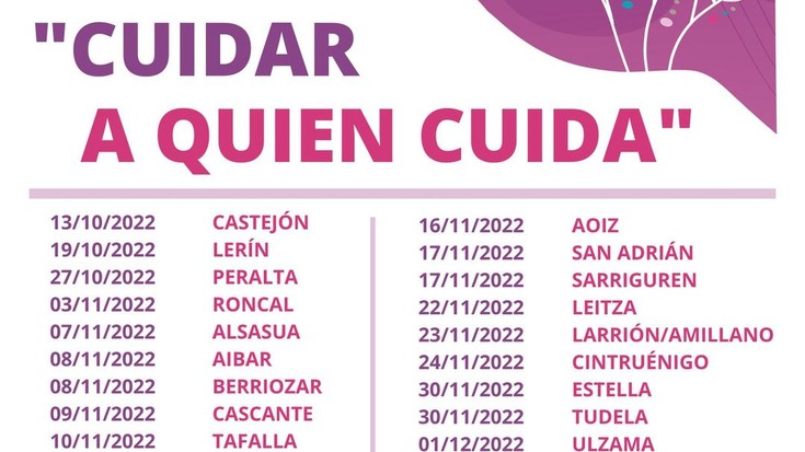 AFAN elkarteak `Zaintzailea zaintzen´ tailerra emanen du gaur Lesakan