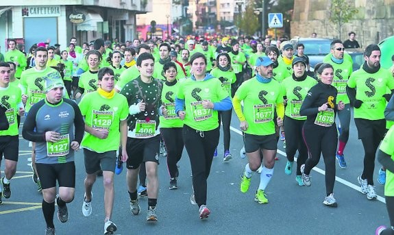 Gipuzkoako San Silvestre lasterketarik ia jendetsuena Hondarribian
